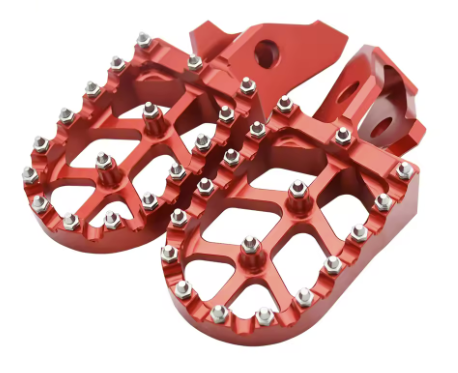 Motorcycle CNC Aluminum Footpegs Bracket Pedals Foot Pegs For Sur Ron Sur-Ron Surron Ultra Bee UB Electric Motocross Bike