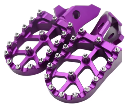 Motorcycle CNC Aluminum Footpegs Bracket Pedals Foot Pegs For Sur Ron Sur-Ron Surron Ultra Bee UB Electric Motocross Bike