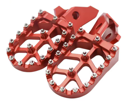 Motorcycle CNC Aluminum Footpegs Bracket Pedals Foot Pegs For Sur Ron Sur-Ron Surron Ultra Bee UB Electric Motocross Bike