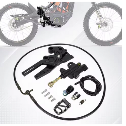 Motorcycle Accessories Rear Hydraulic Foot Brake Pedal Lever Kit For SEGWAY X160 X260 For SURRON Surron Lightbee S/X Dirt E-Bike